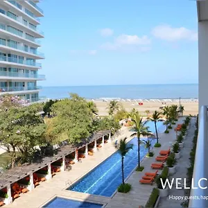 Moderno Apto Vista Al Mar Y Piscina-morros 3 Cartagena